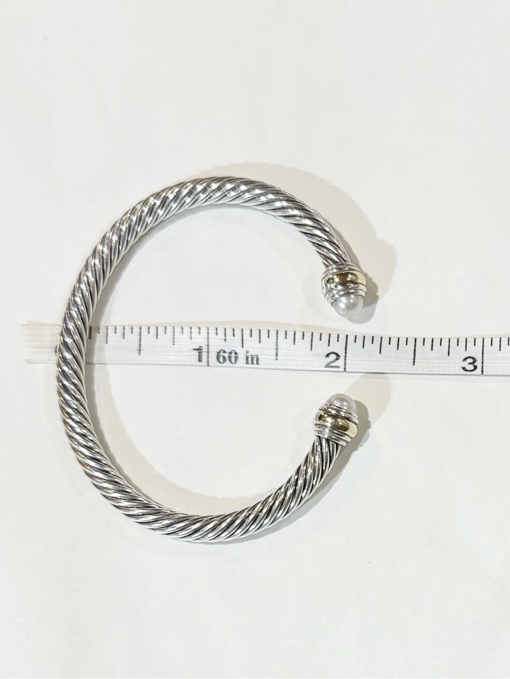 ❤️ David Yurman 5mm Classic Cable Bracelet - Picture 9 of 11